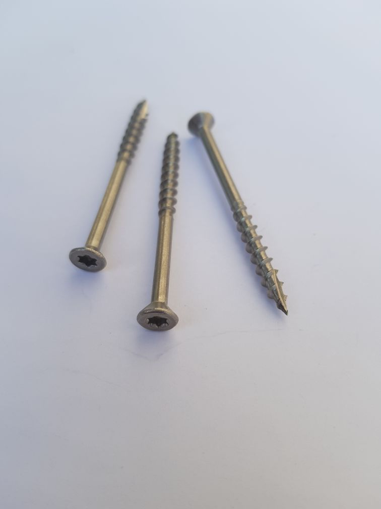 Medsraigtis terasai CUTTERS, nerūd. plienas, 4.8x75, 250vnt, (maumedžiui)