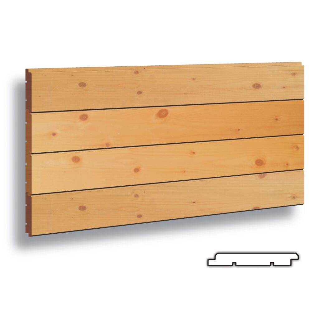 LYGIOS BE TARPO, 19x120-145mm, AB kat., rusiška eglė, obliuotas pav.