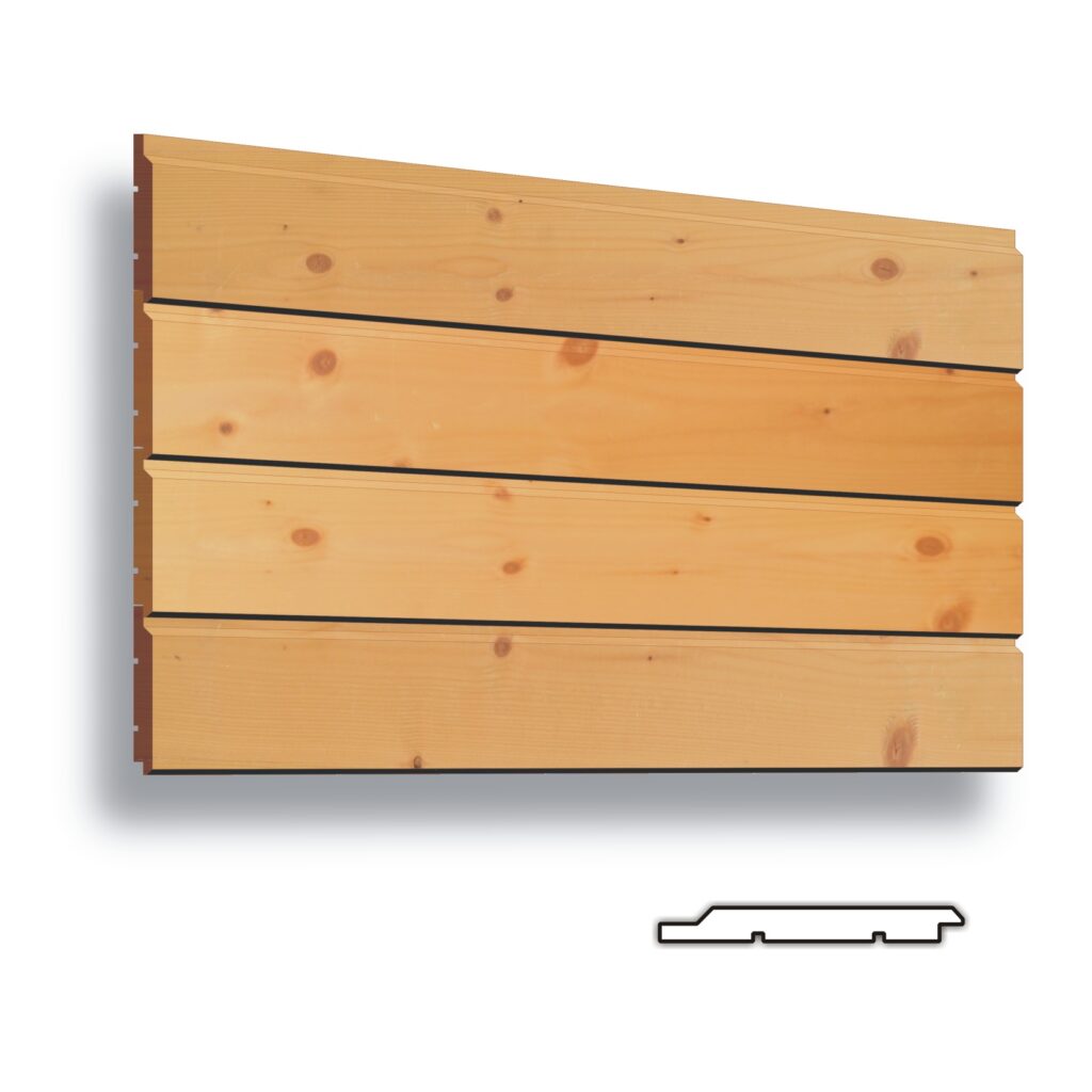 LYGIOS SU TARPU, 19x120/144mm, AB kat., rusiška eglė, obliuotas pav.