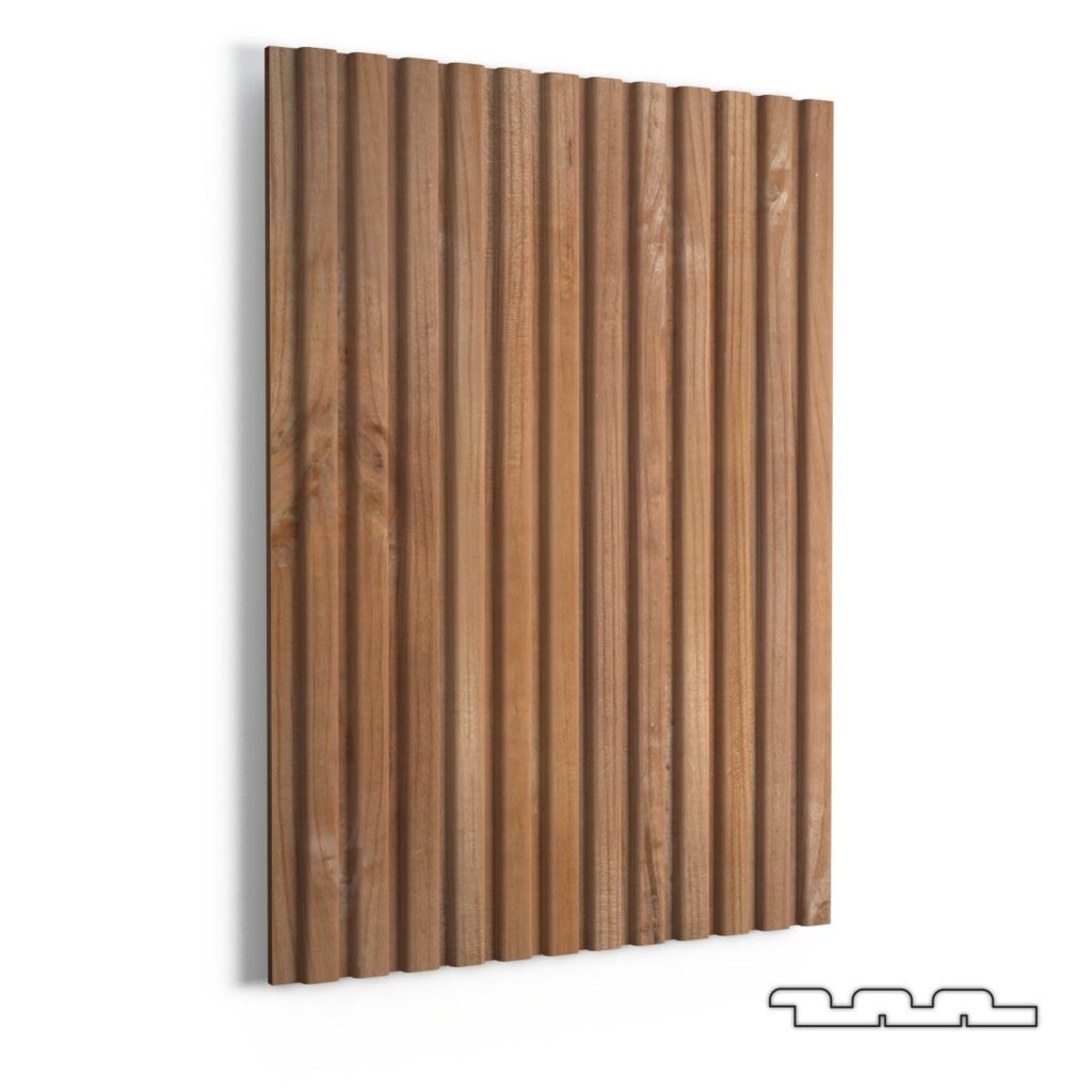Termo dailylentės TAŠELIAI, 19x115 mm, AB kat (min 50m2)
