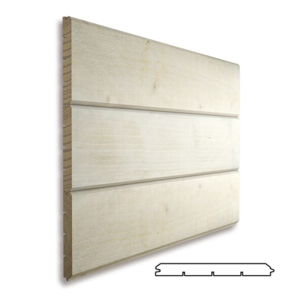 Vidaus dailylentė LYGIOS BE TARPO*, 14x146mm, eglė, balintos