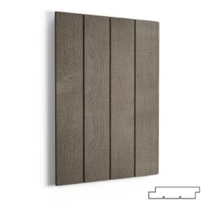 VERTIKALIOS (5mm tarpas)*, 18x95/120mm, šiurkštus pav., spalva TM1707x2