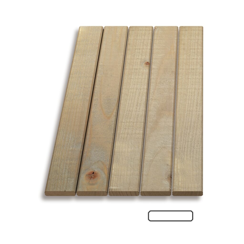 STAČIAKAMPIS, 19x95/120/145mm, obliuotas pav., spalva TM1707x2 (4 briaunos)