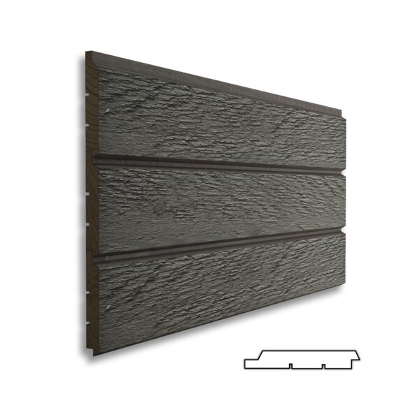 LYGIOS SU TARPU*, 18x121mm, šiurkštus pav., spalva RAL7016